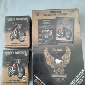 Harley-Davidson premium collectors cards new